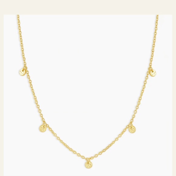 Gorjana 5 Disc Gold Necklace - Picture 2 of 4